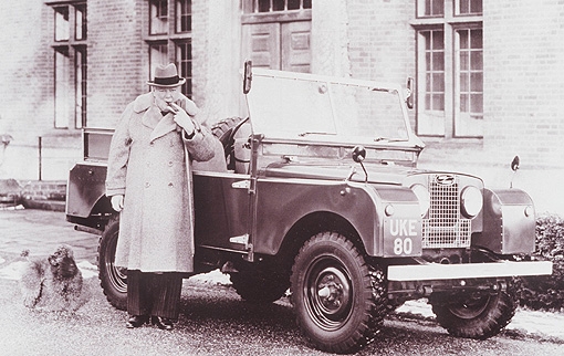 Sir W.C. mit Landy.