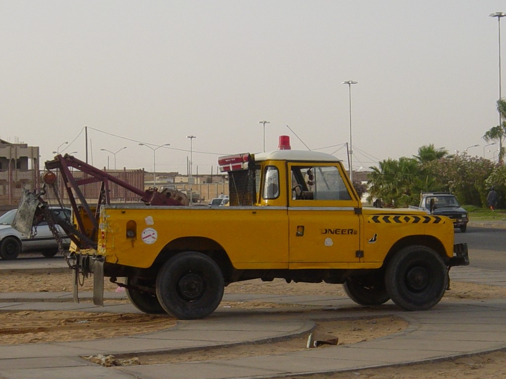 Abschleppwagen in Libyen